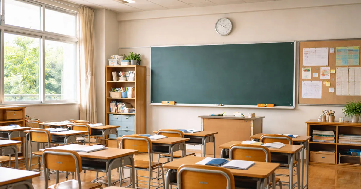 誰もいない教室