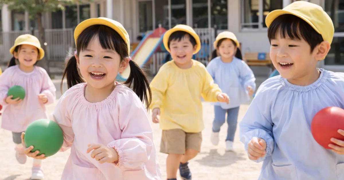 遊んでいる子供たち