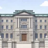 日本銀行のイラスト