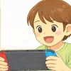 ゲームをしている子供