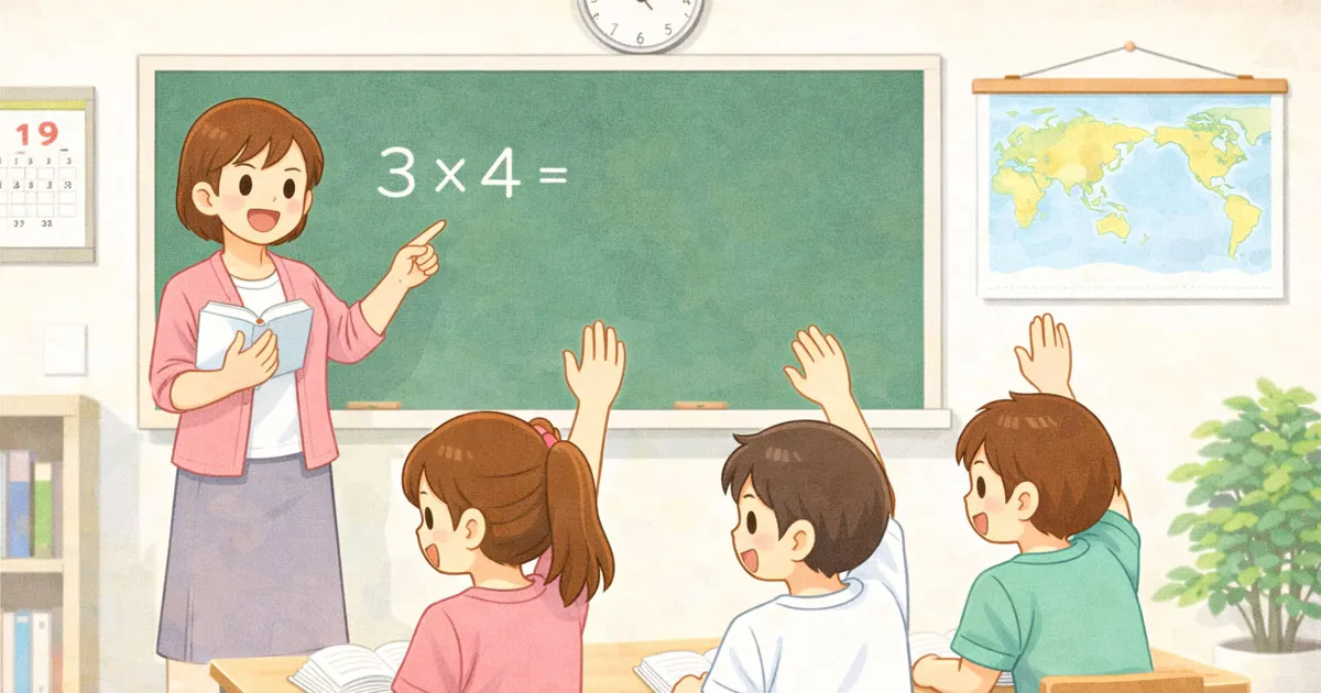 学校の授業風景